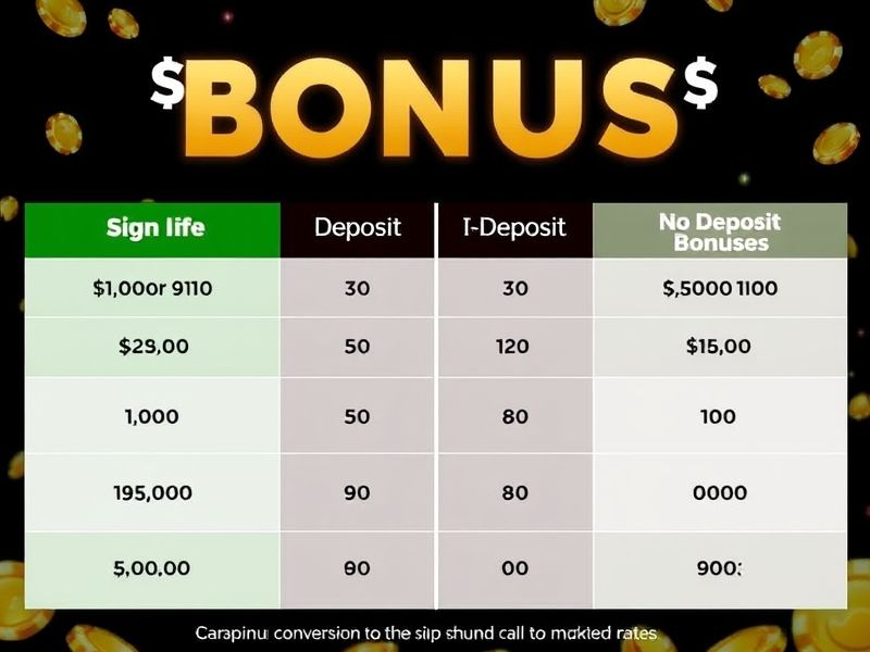 Discover the latest online casino sign-up bonuses, free spins, and welcome promotions. Learn how to maximize your gambling experience with expert guides and comparisons.